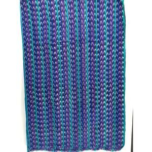 UNBRANDED Multi-Color Knit Print Fabric Table Cloth